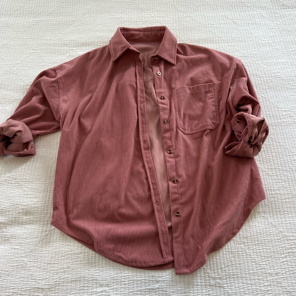 BTFBM oversized shacket